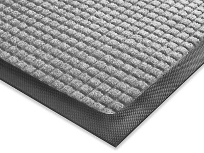 Waterhog™ Carpet Mat - 3 x 12', Charcoal H-1683GR - Uline