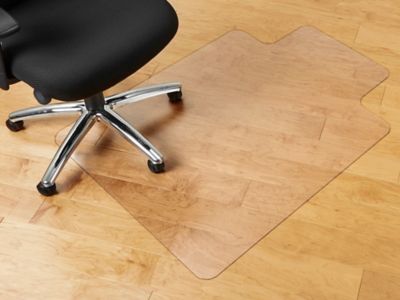 Hardwood Floor Chair Mat, 36 x 48 PVC Office Chair Mats Floor Protector 