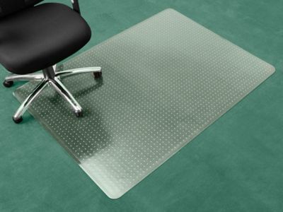 Carpet Chair Mat - No Lip, 36 x 36, Clear - ULINE - H-4522