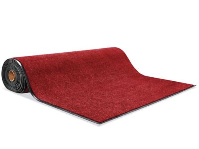 Standard Carpet Mat Runner - 4 x 30', Red H-1708R - Uline