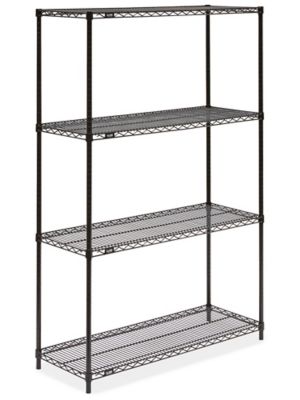 Shelf Dividers - 18 x 8, Black - ULINE - Qty of 4 - H-1760BL