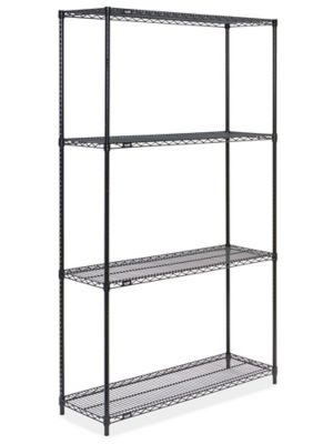 Shelf Dividers - 18 x 8, Black - ULINE - Qty of 4 - H-1760BL