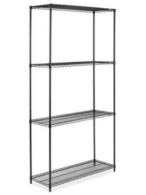 Shelf Dividers - 18 x 8, Black - ULINE - Qty of 4 - H-1760BL