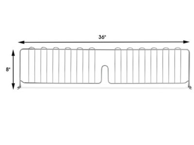 Shelf Dividers - 18 x 8 H-1760 - Uline