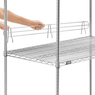 Wire Shelf Ledge - 48 x 4" H-1765 - Uline