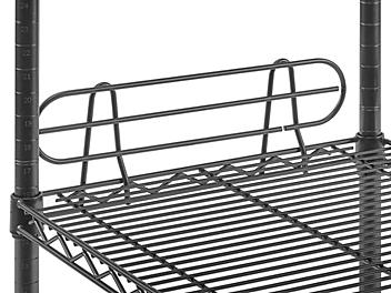 Wire Shelf Ledge - 18 x 4", Black H-1767BL