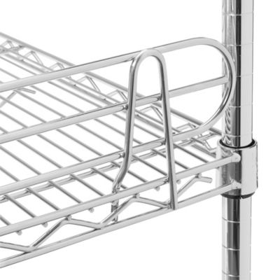 Wire Shelf Ledge - 18 x 4", Chrome