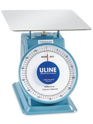 Uline Platform Dial Scale - 70 lbs x 4 oz