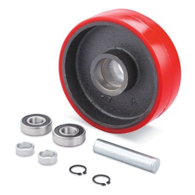 Wheel Assembly for Manual Lift Tables - Rigid, 6 x 1 1/2" H-1783RIGID