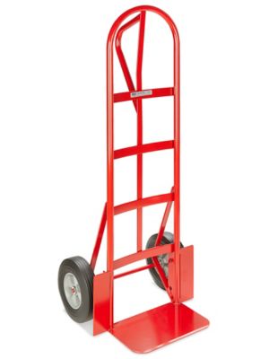 Brennan T-132-10P Standard 2-Wheel Hand Truck/Dolly, 8x14 Nose Plate, 800  lbs Cap from Cole-Parmer