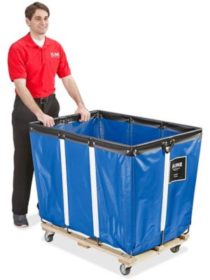  Chariot porte-panier en vinyle – 16 boisseaux