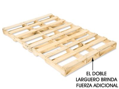 Tarima de Madera Tratada con Calor 72 x 48" H1815 Uline