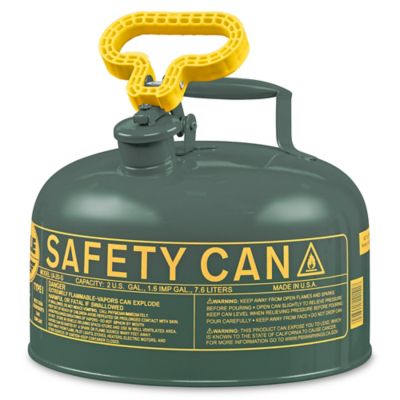 Gas Can - Type I, Green, Oil, 2 Gallon H-1848G-S1