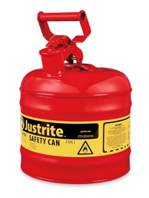 Gas Can - Type I, Red, Gasoline, 2 Gallon H-1848R