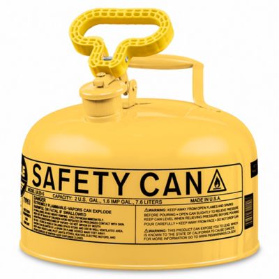 Gas Can - Type I, Yellow, Diesel, 2 Gallon H-1848Y-S1