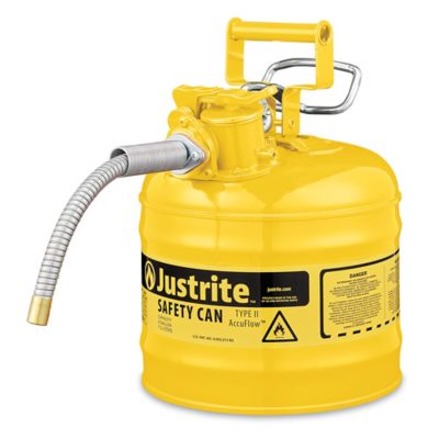 Gas Can - Type II, Yellow, Diesel, 2 Gallon H-1849Y