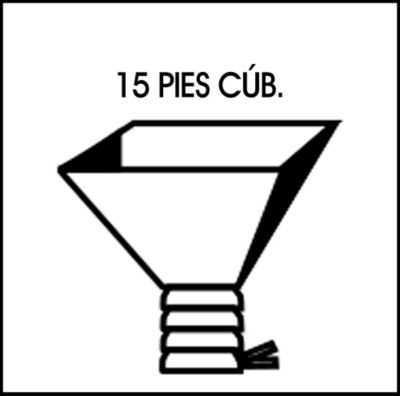 Tamaño de Despachador