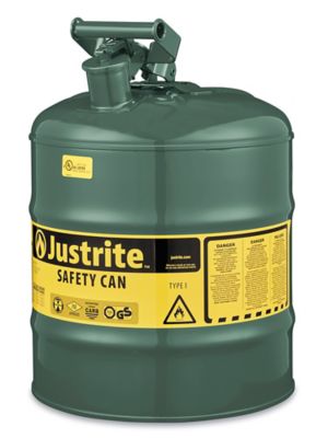Gas Can - Type I, Green, Oil, 5 Gallon H-1850G