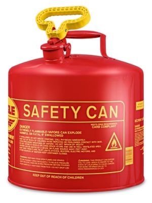 Gas Can - Type I, Red, Gasoline, 5 Gallon H-1850R-S1