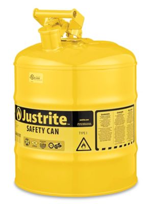 Gas Can - Type I, Yellow, Diesel, 5 Gallon H-1850Y