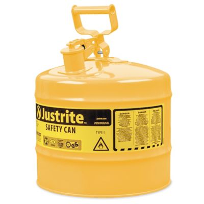 ORE イエロー 燃料タンク Gas Can - Type I, Yellow, Diesel, 5 Gallon H-1850Y - ULINE