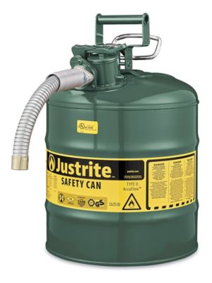 Gas Can - Type II, Green, Oil, 5 Gallon H-1851G