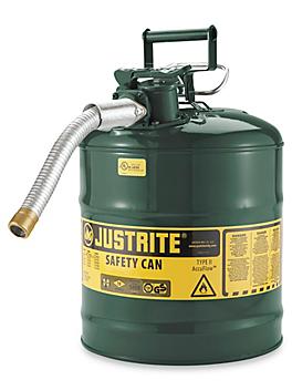 Gas Can - Type II, Green, 5 Gallon H-1851G