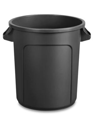 Rubbermaid&reg; Brute&reg; Trash Can - 10 Gallon, Black H-1853BL