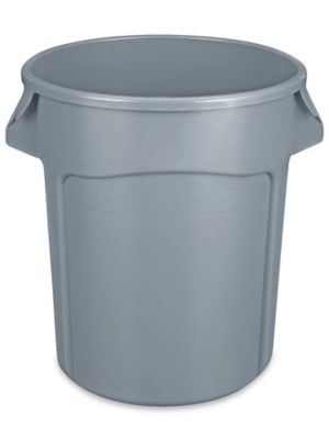 Rubbermaid&reg; Brute&reg; Trash Can - 20 Gallon, Gray H-1854GR