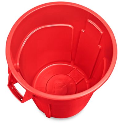 Rubbermaid Commercial Brute Trash Can Lid Red FG352900RED