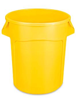 Rubbermaid&reg; Brute&reg; Trash Can - 20 Gallon, Yellow H-1854Y