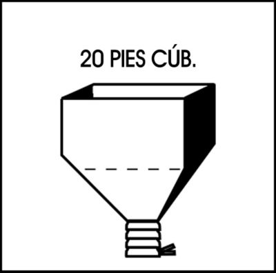 Tamaño de Despachador