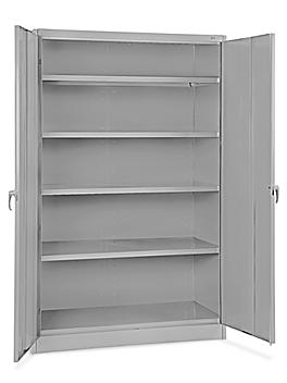Jumbo Heavy Duty Storage Cabinet - 48 x 24 x 78", Assembled, Gray H-1871AGR