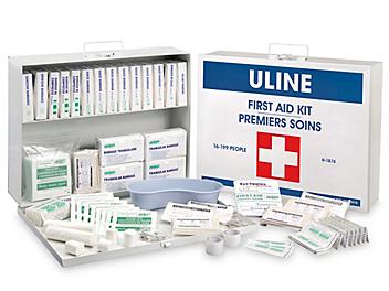 Uline First Aid Kit - Ontario, 16-199 Person H-1874