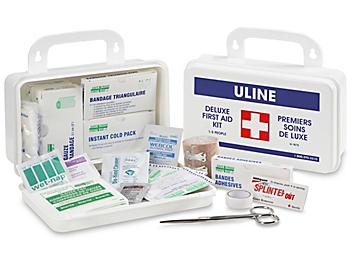 Uline Deluxe First Aid Kit - Ontario, 1-5 Person H-1875