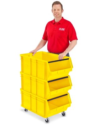 Rubbermaid® Mobile Ingredient Bin - 29 x 15 x 29 H-3560 - Uline