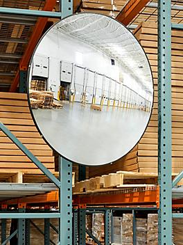 Jumbo Convex Safety Mirror - 36" Glass, Indoor H-1882-I