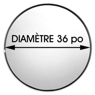 Miroir de sécurité convexe format géant