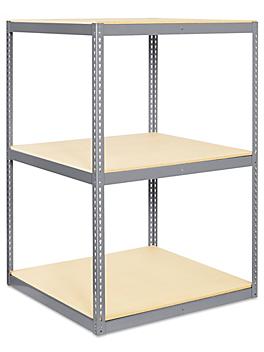 Wide Span Storage Rack - Particle Board, 48 x 48 x 72" H-1890