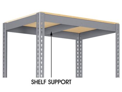 Wide Span Storage Rack - Particle Board, 36 x 24 x 84