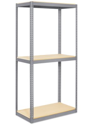 Wide Span Storage Rack - Particle Board, 48 x 24 x 96 H-1894 - Uline