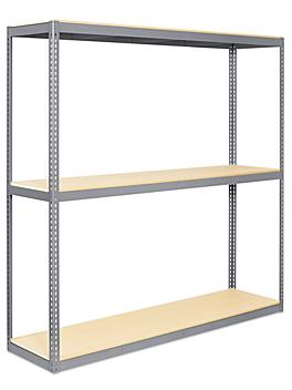 Wide Span Storage Rack - Particle Board, 96 x 24 x 96" H-1900