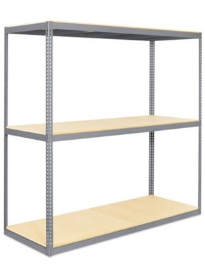 Wide Span Storage Rack - Particle Board, 96 x 36 x 96" H-1901