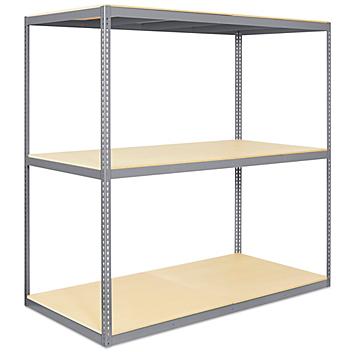 Wide Span Storage Rack - Particle Board, 96 x 48 x 96" H-1902