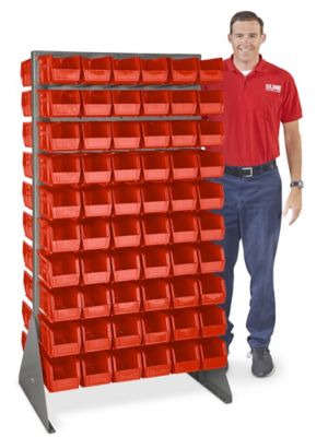 Organizador De Gavetas Gigantes Rojas De 38x50.8x31.7 Cm