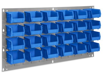  WerkWeit Plastic Wall Mounted Storage Rack, 30 Pieces