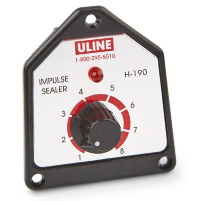 Omcan 16 Manual Impulse Bag Sealer with Timer - 110V