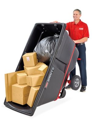 Rubbermaid&reg; Fork Liftable Tilt Truck - 1 Cubic Yard H-1951