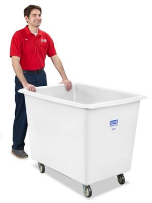 Poly Box Truck - 16 Bushel, White H-1955W