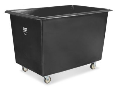 Poly Box Truck - 20 Bushel, Black H-1956BL - ULINE